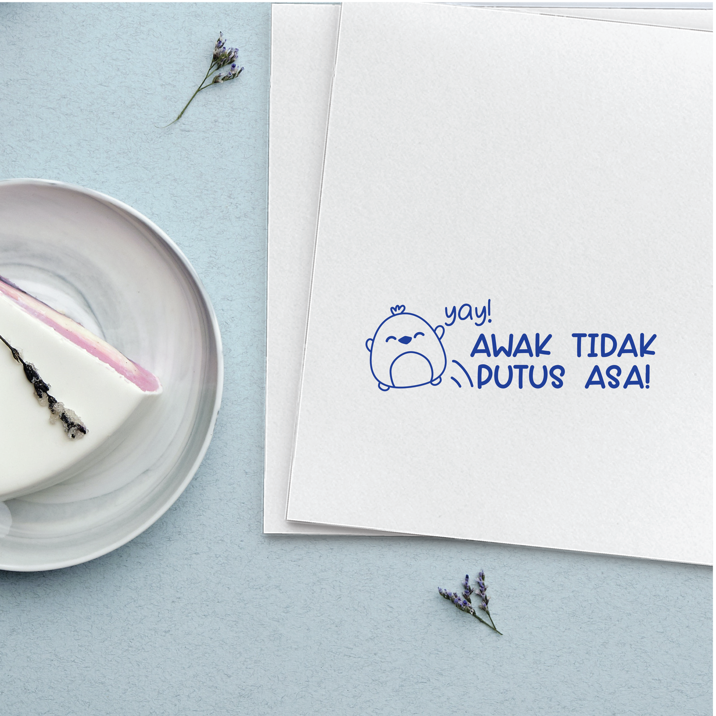 Pluffy Stamp : Awak Tidak Putus Asa [ml]