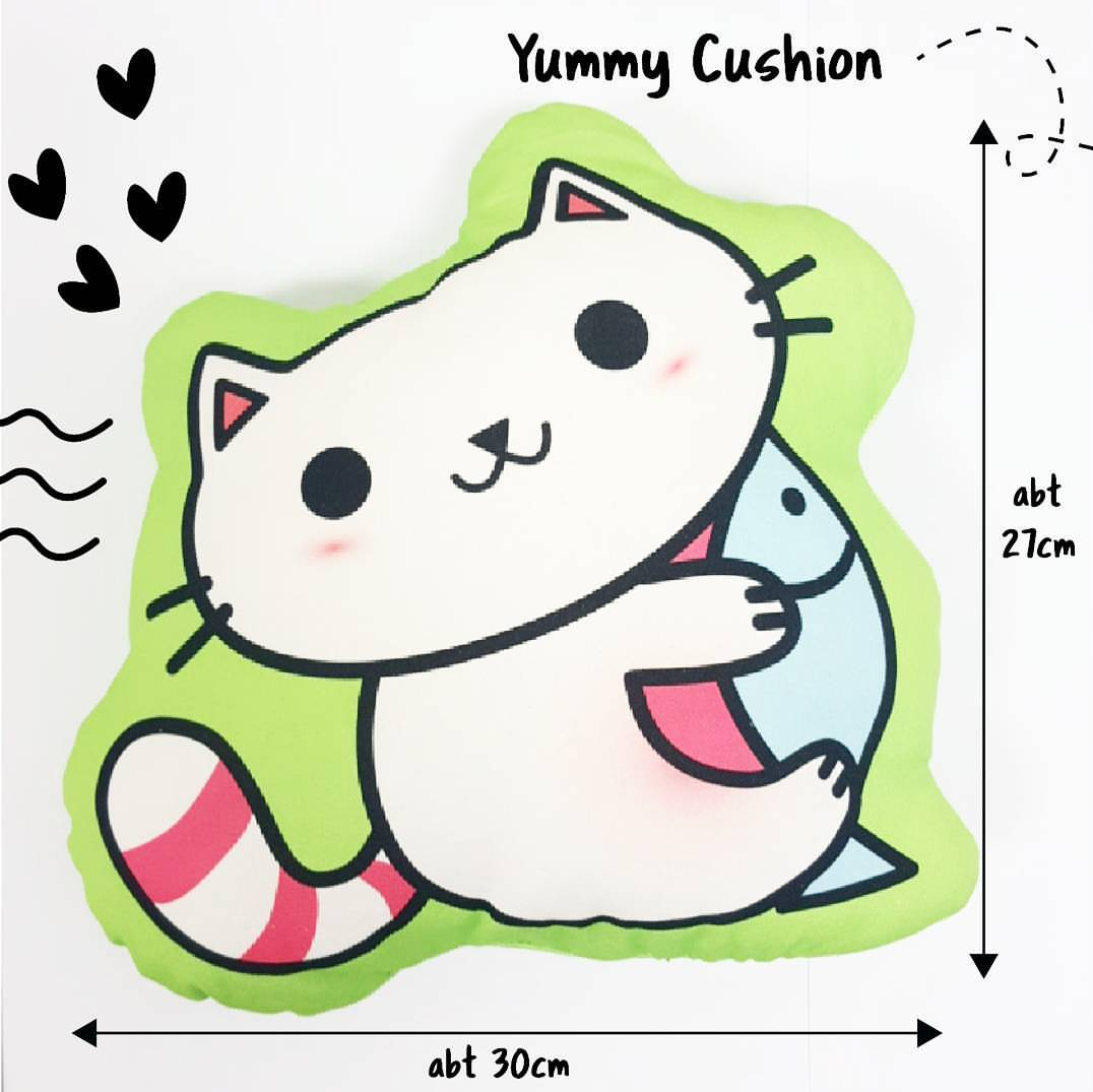 Rac-Cat Yummy Cushion
