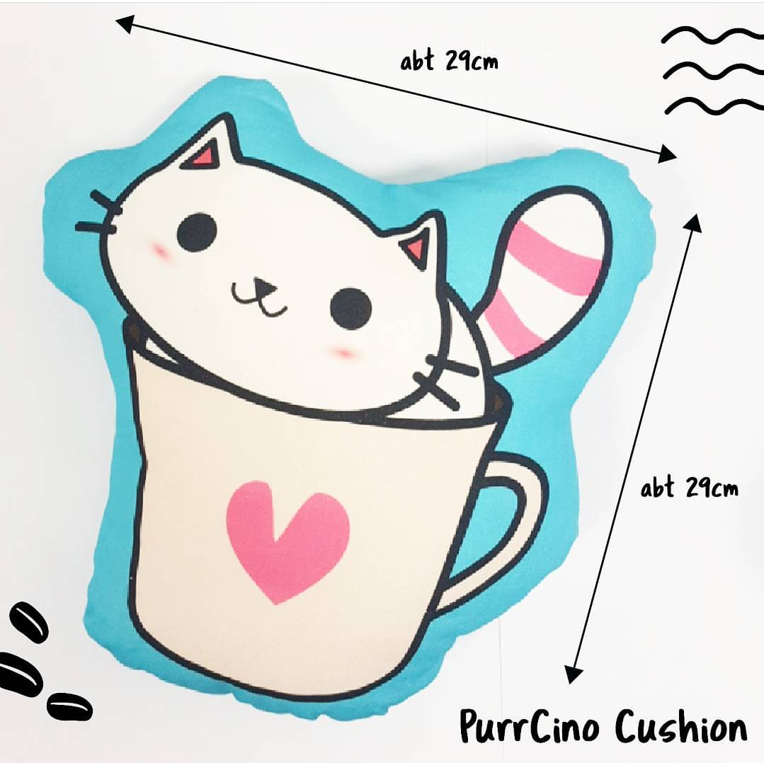 Rac-Cat PurrCino Cushion