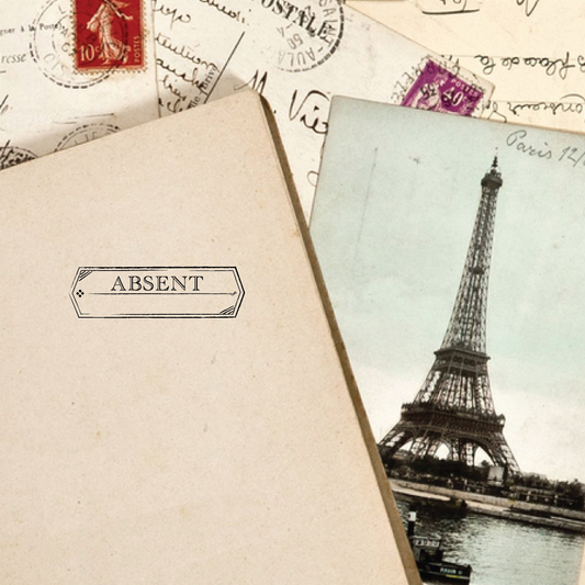 Vintage Stamp : Absent