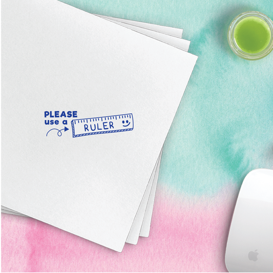 Kyeobda Stamp : Use A Ruler