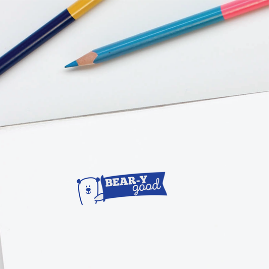 Pun Stamp : Bear-y Good
