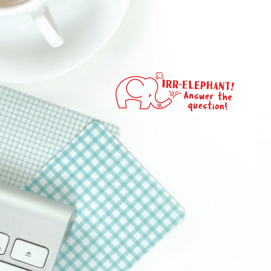 Pun Stamp : Irr-elephant